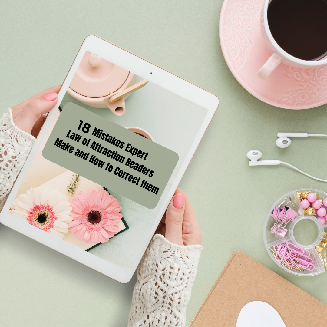 18 Mistakes Expert Law of Attraction Readers Make and How to Correct them Ebook Guide